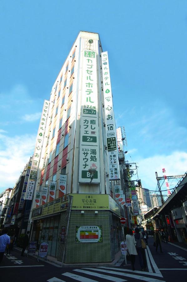 Anshin Oyado Shinbashi Ekimaeten Präfektur Tokio Exterior foto